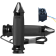 (image for) Custom Heated Grips - Black Anodized Custom Contour Spike