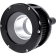 (image for) Feuling BA Air Cleaner Kit - Clear Outer Covers - Black anodized finish w/ black filter