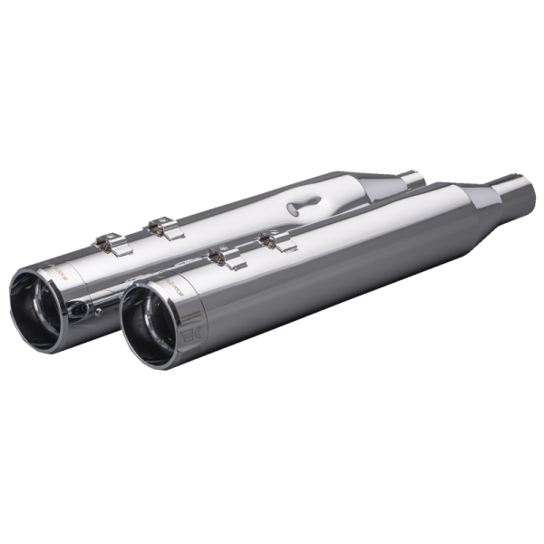 (image for) Khrome Werks Chrome Mufflers w/ Chrome Klassic Tip