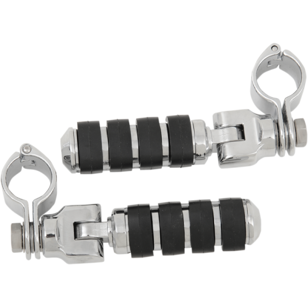 (image for) Kuryakyn Clevis Mount with Small ISO-Pegs, 1-1/4" clamps
