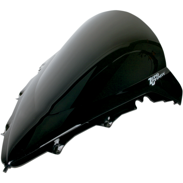 (image for) ZERO GRAVITY Double Bubble Windscreen Dark smoke for YAMAHA YZF-R1/LE 09-14