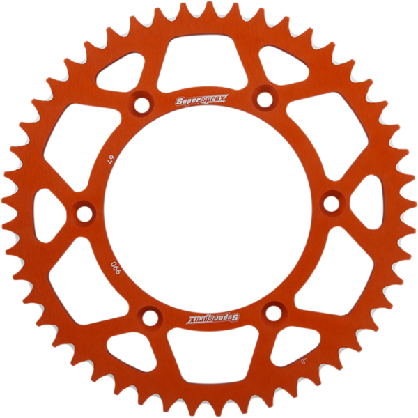 (image for) Supersprox 49T Aluminum Rear Sprocket - Orange