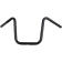 (image for) 12" Ape Hanger for Narrow Glide Flat Black