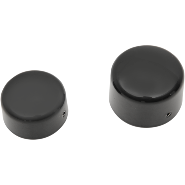 (image for) Drag Specialties Axle Caps Rear Gloss Black