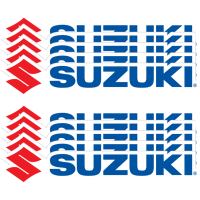 (image for) 6" Suzuki brand decal (10 pk.)