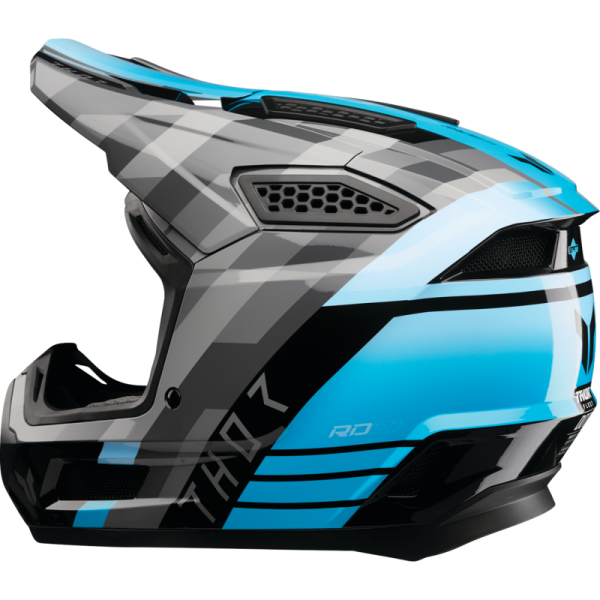 (image for) Thor Fleet Helmet - Camber - Black/Teal - Size M