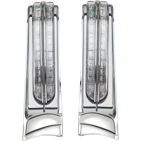 (image for) CIRO LLC Filler Panel Accent Chrome/Clear/Red-Amber