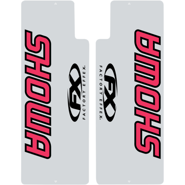 (image for) Factory Effex Fork Shields - Showa, red
