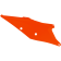(image for) Acerbis Side Panels/Rear Number Plate - Orange 16