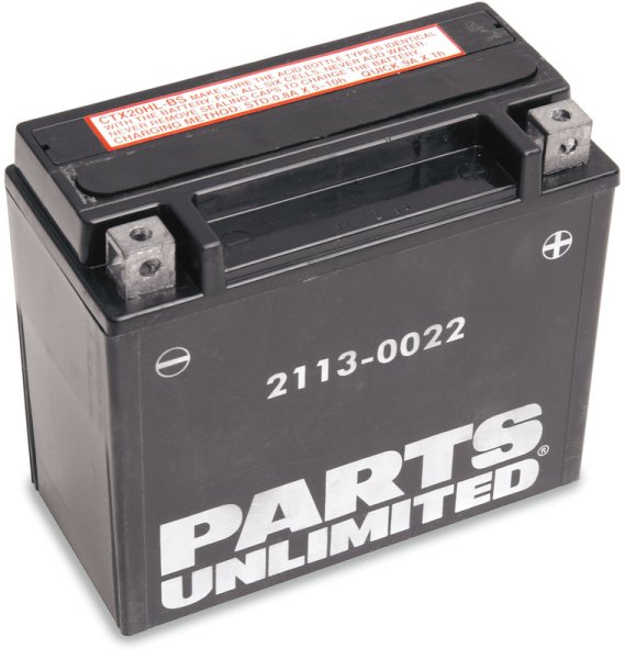 (image for) PARTS UNLIMITED BATTERIES Parts Canada AGM Maintenance-Free Battery for Victory Cross Country, Cross Country Tour 14-17