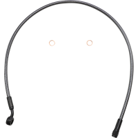 (image for) Karbonfibr Alternate Upper Brake Line 29" - 10mm/35° Banjo