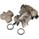 (image for) Carb/EFI/Manifold Seals/O-Rings - 99-13 Twin Cam intake manifold seal carb/EFI