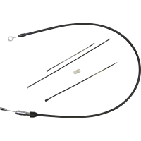 (image for) Quick Connect Upper Clutch Cable, Black/Black, 46"