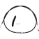 (image for) Drag Specialties Black Vinyl High Efficiency Clutch Cable - 0652-1405