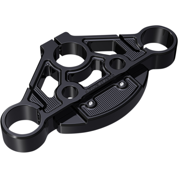 (image for) Arlen Ness Method Top Triple Tree - Black Anodized
