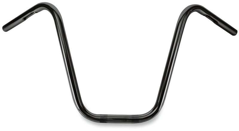 (image for) Burly Brand 1" Narrow Bottom Ape Hangers Gloss Black 14"