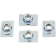 (image for) M6 T-Nuts - 14 x 20 mm, insert 9 mm OD