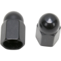 (image for) Black Custom Valve Stem Caps