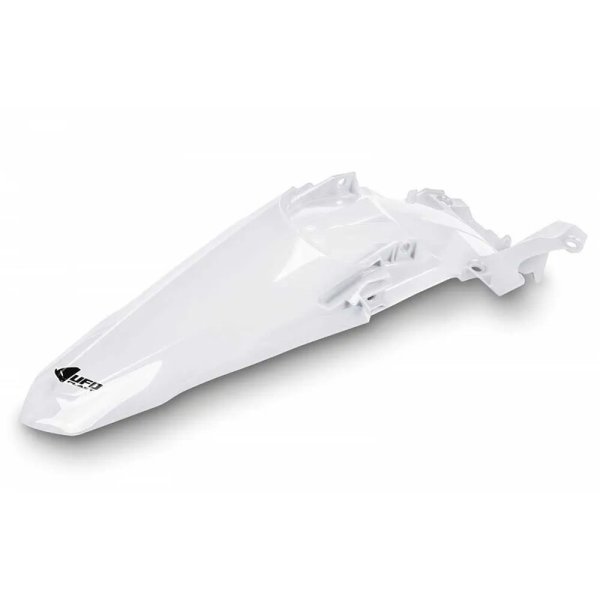 (image for) UFO Enduro Rear Fender With Light - White