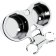 (image for) Dual Gauge Relocation Kit - Chrome 1 1/2"