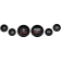 (image for) Black Bezel Six-Gauge MLX Instrument Package