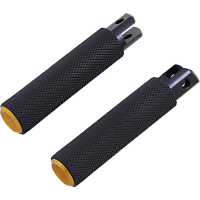 (image for) Knurled Driver Footpegs, Gold
