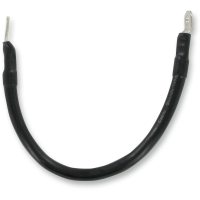 (image for) Solid Black Battery Cable 10"