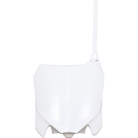 (image for) White Front Number Plate