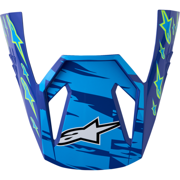 (image for) Alpinestars Youth S-M3 Falcon Visor - Blue/Black/Pink/Fluo Yellow