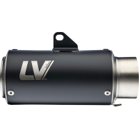 (image for) LeoVince LV Corsa Slip-On Muffler - Black Stainless Steel