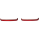 (image for) Low-Profile Bagz - Red lens/red turn signals (Sequential)
