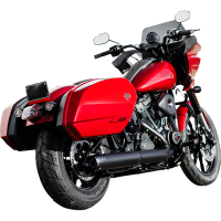 (image for) Grand National Slip-On Mufflers - Guardian Black