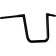 (image for) 1 1/4" Buck 25 Handlebars - Black, 11 1/2" Rise