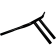 (image for) Buffalo Bars 10” T-Bar (Straight Risers) - Gloss Black