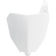 (image for) White Front Number Plate