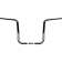 (image for) Gloss Black 1 1/4" Twin Round Handlebars, 14" End Rise
