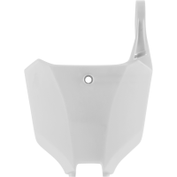 (image for) White Front Number Plate