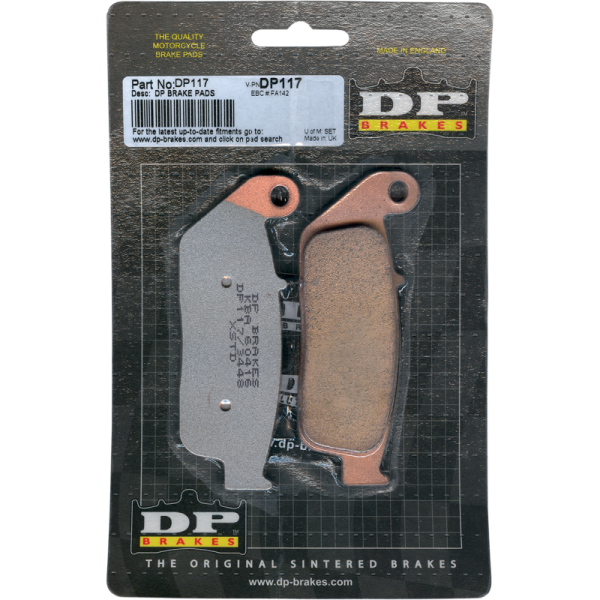 (image for) DP Brakes Standard Front Brake Pad for Honda VFR750F 90-97