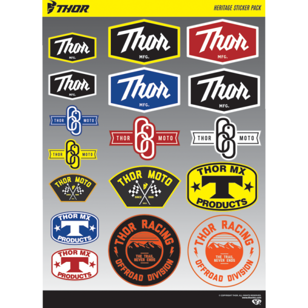 (image for) Thor Heritage Decal Sheet