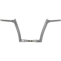 (image for) EZ Install Pointed Top Handlebar - Chrome, 12” Rise