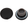 (image for) Drag Specialties Screw-In Gas Cap - Gloss Black w/o Vent