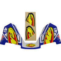 (image for) FMF Colorways 4.1 Blue Replacement Decal