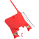 (image for) Stadium Number Plate - Red