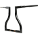 (image for) Black 16" End Rise 1 1/2" Thresher Handlebar