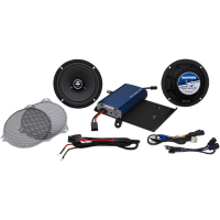 (image for) Hogtunes 225-Watt Amp/6.5” Front Speaker Kit (FLHX/FLHXS)