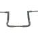 (image for) Fat Baggers 1 1/2" Flat Top EZ Install Handlebars - Chrome - 12" End Rise