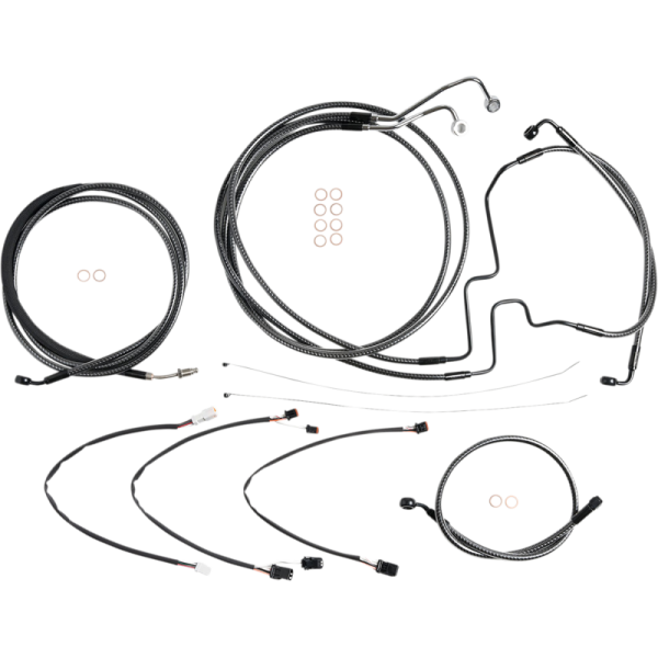 (image for) KarbonFibr Handlebar Installation Kit (12"-14" Apes)