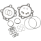 (image for) S&S Top End Gasket Kit - 3.875" Bore