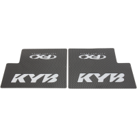 (image for) Factory Effex Full Wrap Carbon Fiber Fork Shields - KYB, White