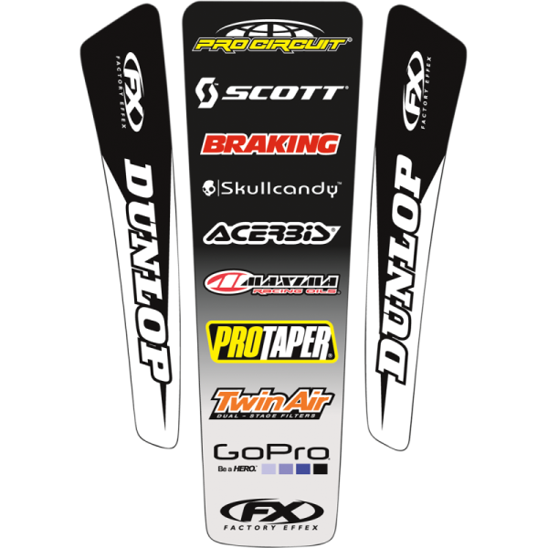 (image for) Factory Effex Rear Fender Kit - Universal 2 (all)